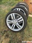 Mercedes 5x112 lyukosztású 20" újszerű alufelni, rajta 235/45 használt Bridgestone nyári gumi 