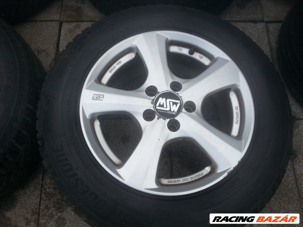 Ford Galaxy,Seat Alhambra alufelni, rajta 215/65 Bridgestone téli gumi  3. kép