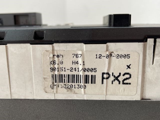 OPEL ASTRA H Fűtéskapcsoló (manuális klímás) 3. kép