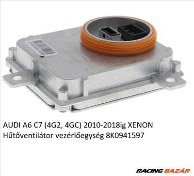 AUDI A6 C7 (4G2, 4GC) 2010-2018ig XENON Hűtőventilátor vezérlőegység 8K0941597