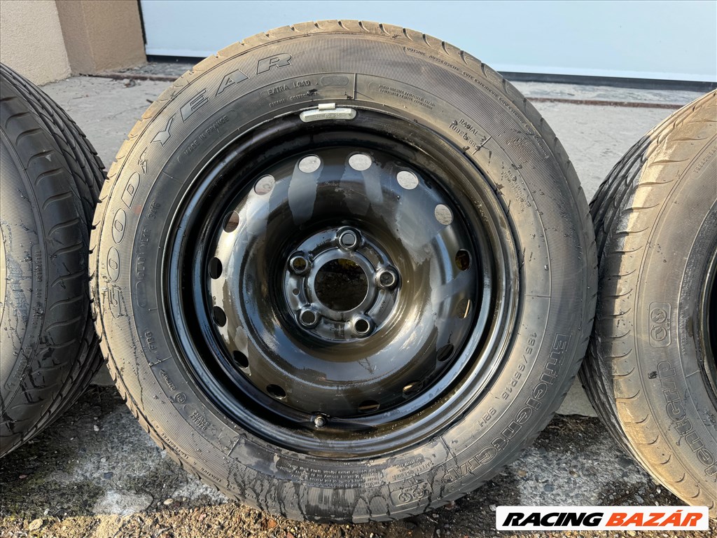 Peugoet 308 185/65 R15 nyári acélkerék garnitúra 3. kép