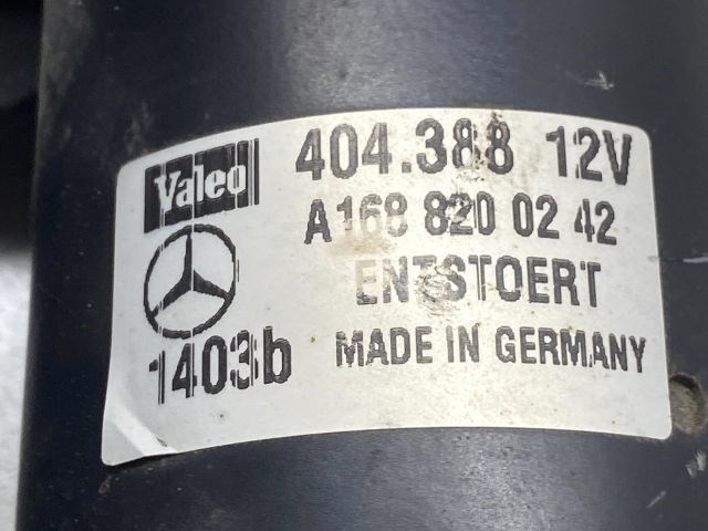 MERCEDES-BENZ A-CLASS (W168) Első Ablaktörlő Szerkezet Motorral 4. kép