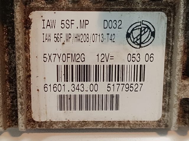 FIAT ALBEA Motorvezérlő 3. kép