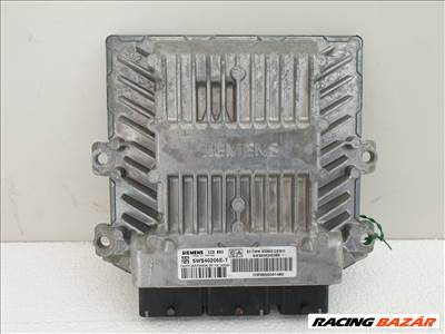 502936 Peugeot 407, 2007, Motorvezérlő, Ecu, 5WS40205E-T, 9658345380, Siemens.