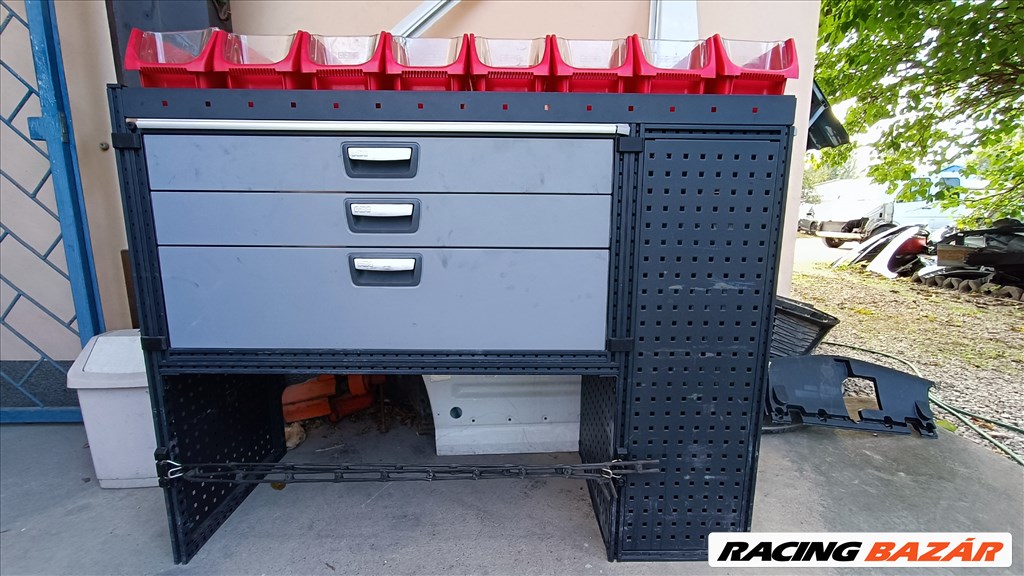 Járműberendezés-Raktérszekrény-polcrendszer kisteherautóba /Modul-system 1. kép