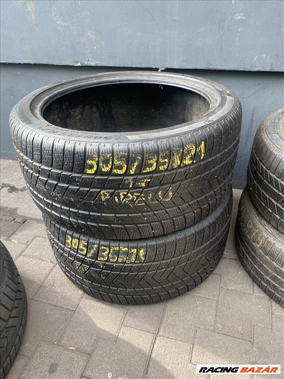  305/3521" használt Pirelli Scorpion Winter (NO) téli gumi 2db 1. kép