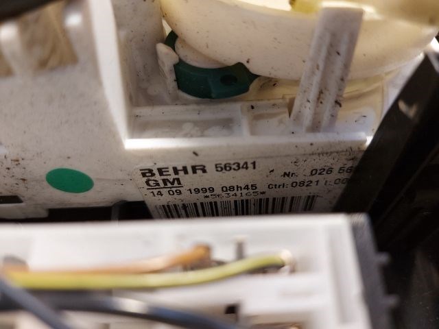 OPEL ZAFIRA A (F75_) Fűtéskapcsoló 3. kép