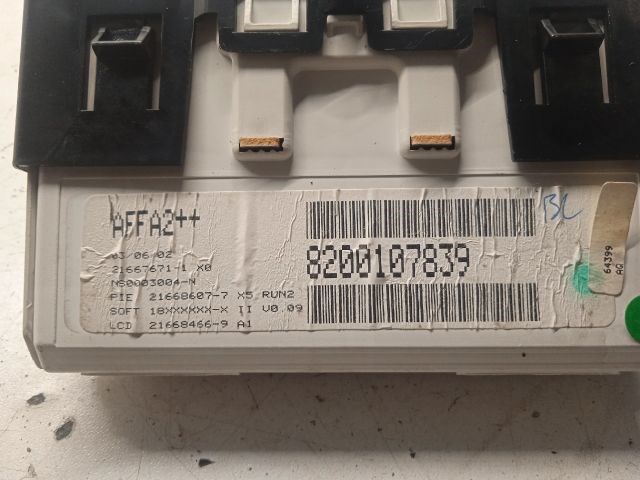 RENAULT MEGANE II Multifunkciós Kijelző 3. kép