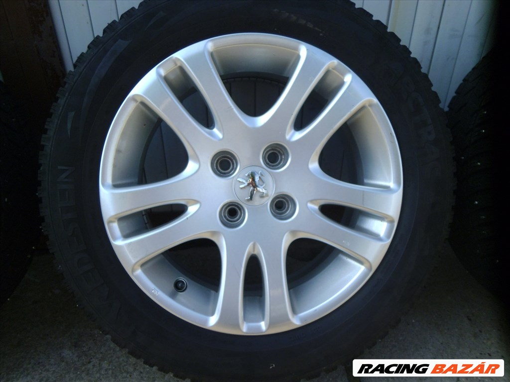 Peugeot Cotya 6.5Jx16CH4 4x108 ET31 16" újszerű gyári alufelni Peugeot 206, 307, Partner, stb. 7. kép