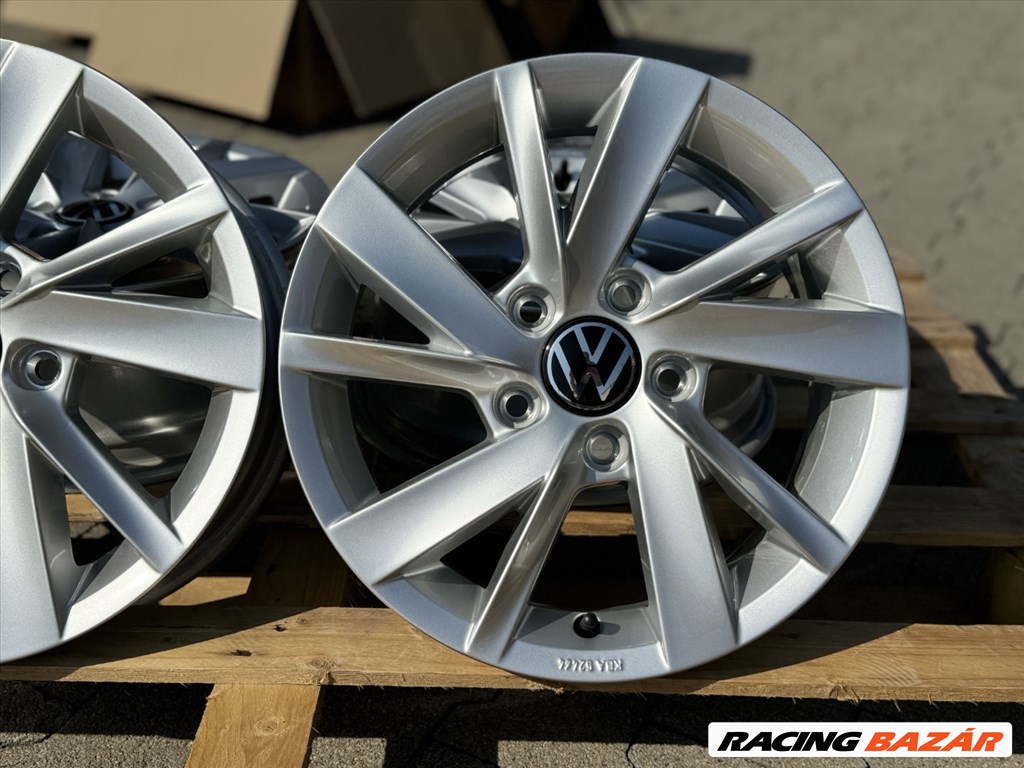 R15 5x112 Original Volkswagen Golf GAVIA 6J ET43 6x15 15" új alufelnik 3. kép