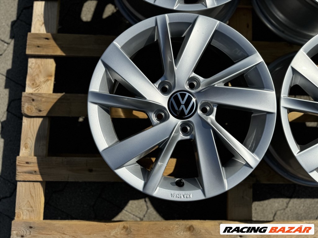 R15 5x112 Original Volkswagen Golf GAVIA 6J ET43 6x15 15" új alufelnik 4. kép