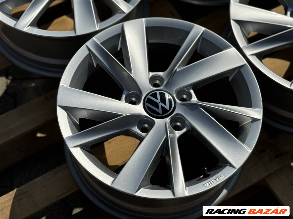 R15 5x112 Original Volkswagen Golf GAVIA 6J ET43 6x15 15" új alufelnik 5. kép
