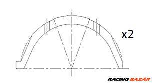 FAI AutoParts BT3009-STD - Távtartó lemez, főtengely CITROËN DS FIAT FORD MAZDA MINI MITSUBISHI OPEL