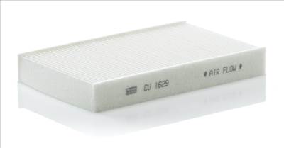 MANN-FILTER CU 1629 - pollenszűrő NISSAN RENAULT