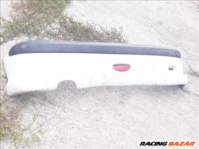 Peugeot 206 Hátsó Lökhárító Fehér