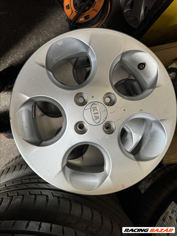 Kia / Hyundai gyári 5X15-ös 4X100-as ET46 könnyűfém felni garnitura eladó 2. kép