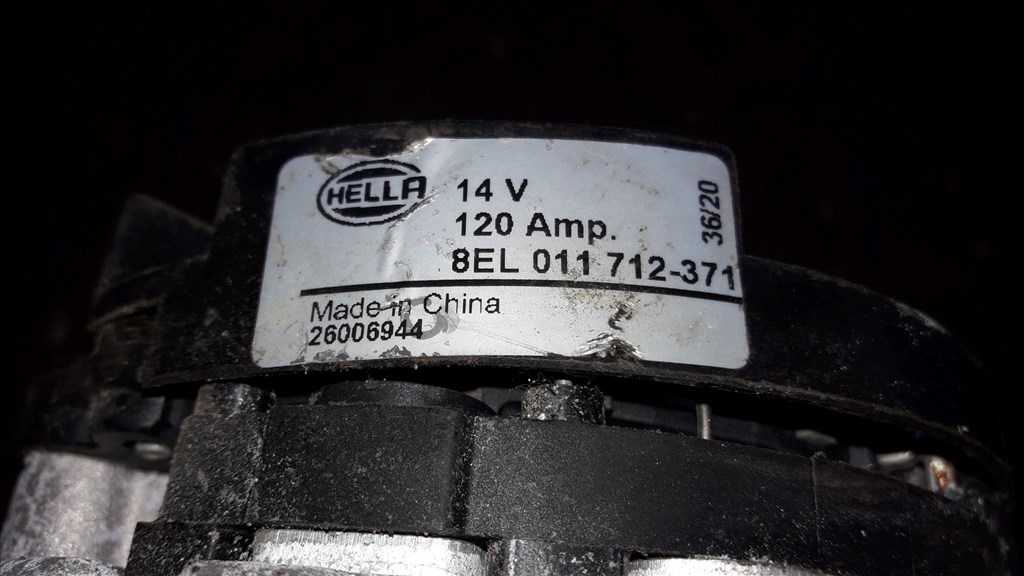 Opel Zafira B Generátor 26 006 944 3. kép