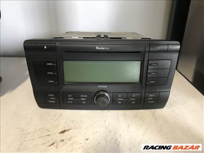 Skoda Octavia II (1Z) Stream cd-s fejegység  1z0035161a