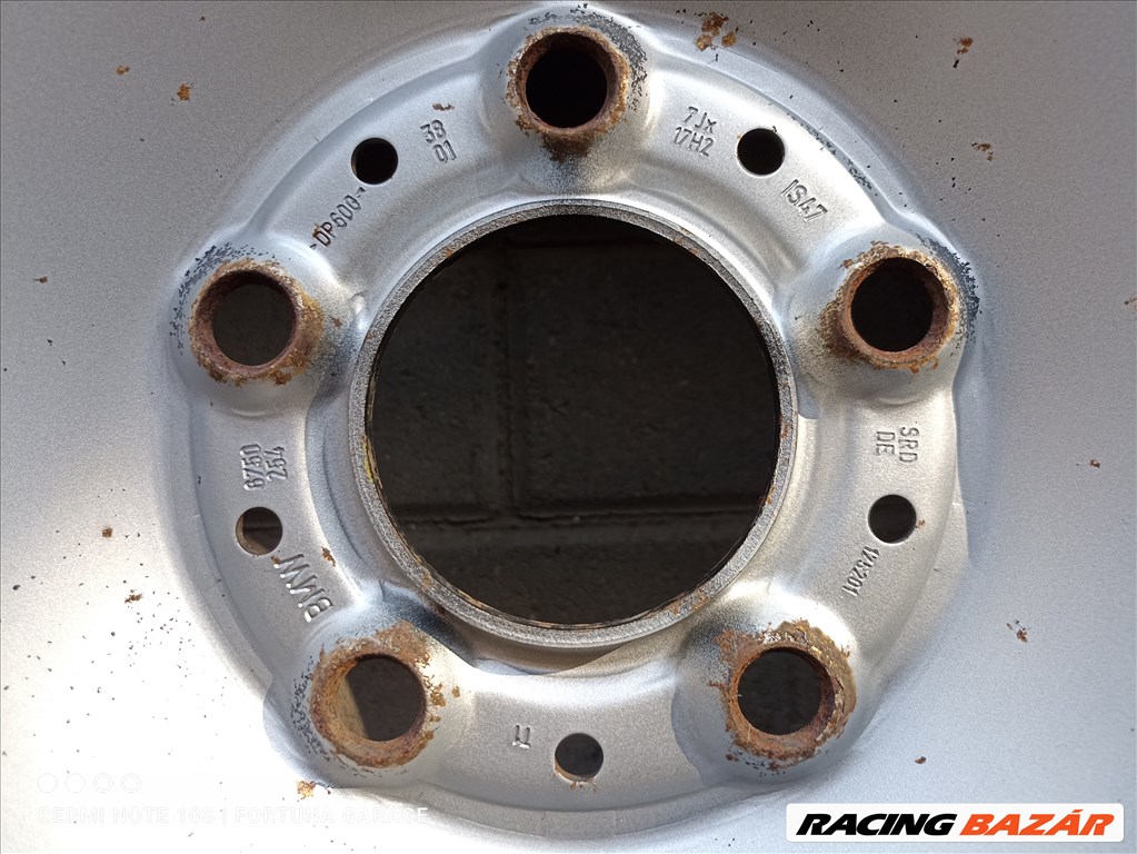 5x120 17" BMW használt lemezfelni garnitúra (R452) 7. kép