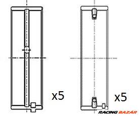 FAI AutoParts BM1002-025 - főtengelycsapágy ISUZU MAZDA OPEL VAUXHALL