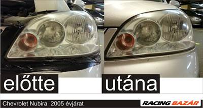 Fényszóró polírozás kiszállással