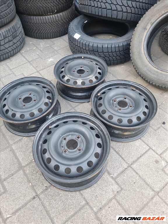  4x100 lyukosztású 5JJ 14" újszerű gyári Nissan lemezfelni 3. kép