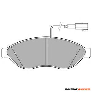 DELPHI LP2498 - fékbetét CITROËN FIAT OPEL PEUGEOT VAUXHALL