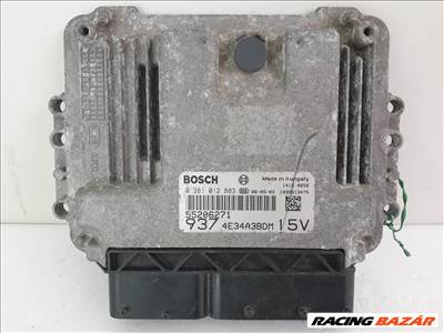 502992 Alfa Romeo GT, 2006, Motorvezérlő, Ecu, 0281012883, 55206271, Bosch.