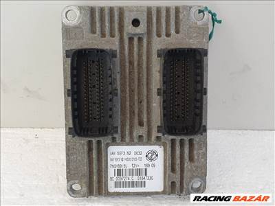 502928 Fiat Grande Punto, 2007, Motorvezérlő, Ecu, 51847330, iAW5SF3M2, Bosch