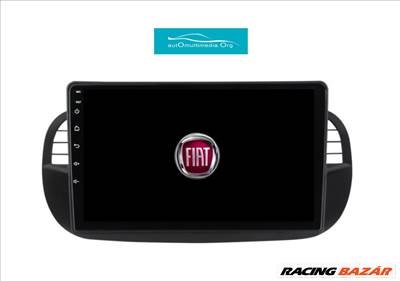 Fiat 500 CarPlay Android Autó Multimédia Android GPS Navigáció Tolatókamerával