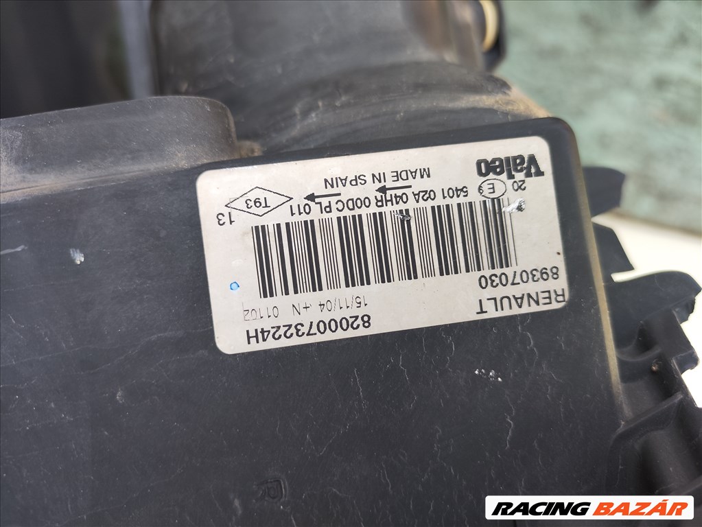Renault Mégane II bal első xenon fényszóró lámpa 8200073224h 89030469 10. kép
