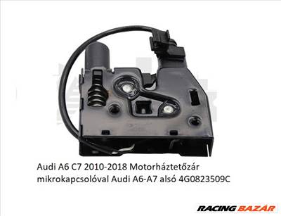Audi A6 C7 2010-2018 Motorháztetőzár mikrokapcsolóval Audi A6-A7 alsó 4G0823509C