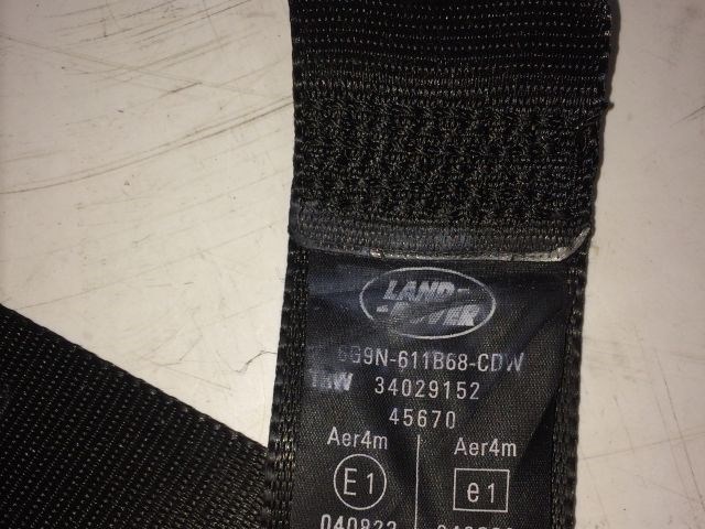 LAND ROVER FREELANDER Bal hátsó Biztonsági Öv 3. kép