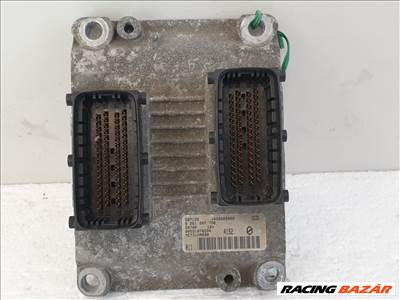  502925 Alfa Romeo 147, 2005, Motorvezérlő, Ecu, 0261207728, 551870590, Bosch.