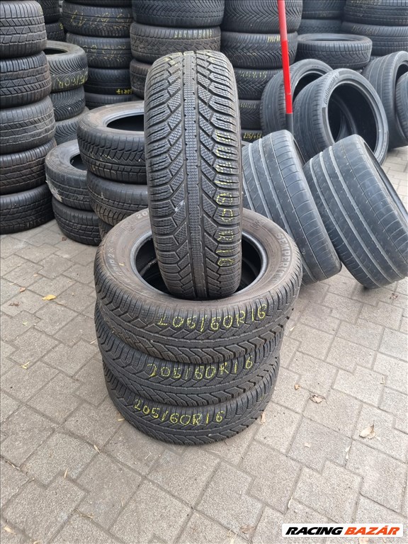  205/6016" újszerű Semperit Master-grip 2 téli gumi 4db  3. kép