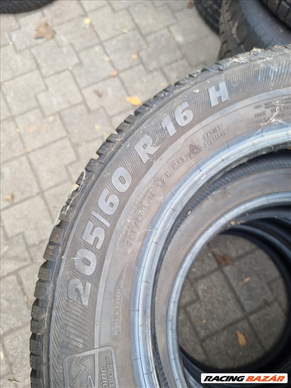  205/6016" újszerű Semperit Master-grip 2 téli gumi 4db  5. kép