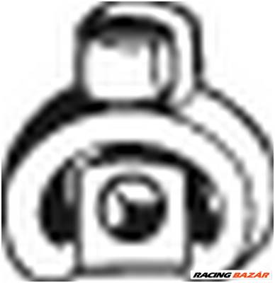 BOSAL 255-394 - gumiszalag, kipufogórendszer NISSAN OPEL RENAULT VAUXHALL