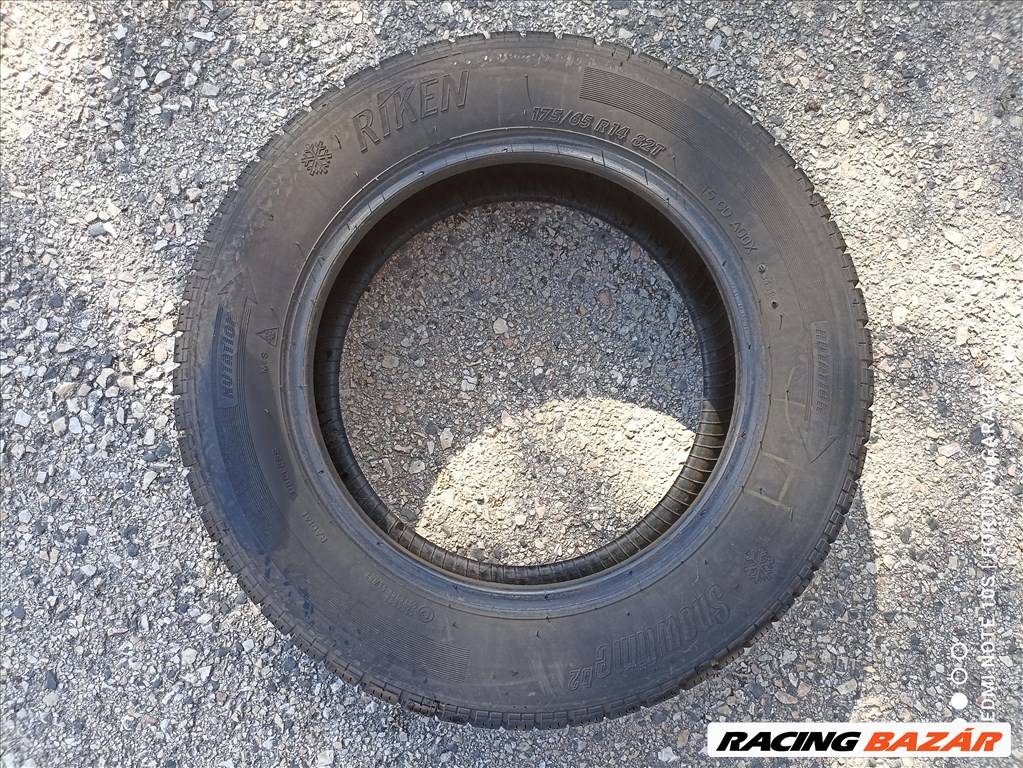 175/65 R14" Ríken használt téli garnitúra 3. kép