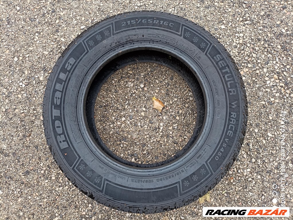 215/65 R16"C Rotalla használt téli kisteher gumik 3. kép