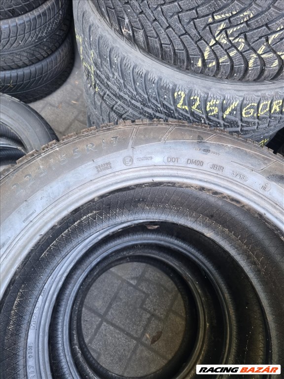  225/5517" újszerű Dunlop SP WinterSport 3D téli gumi 4db  5. kép
