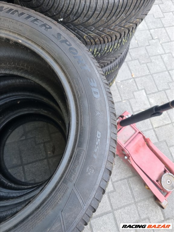  225/5517" újszerű Dunlop SP WinterSport 3D téli gumi 4db  6. kép