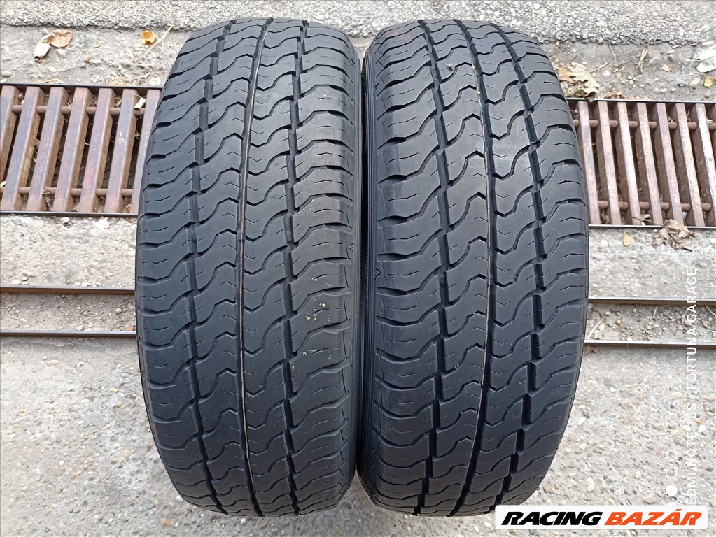 195/60 R16"C Dunlop használt nyári kisteher gumik 1. kép