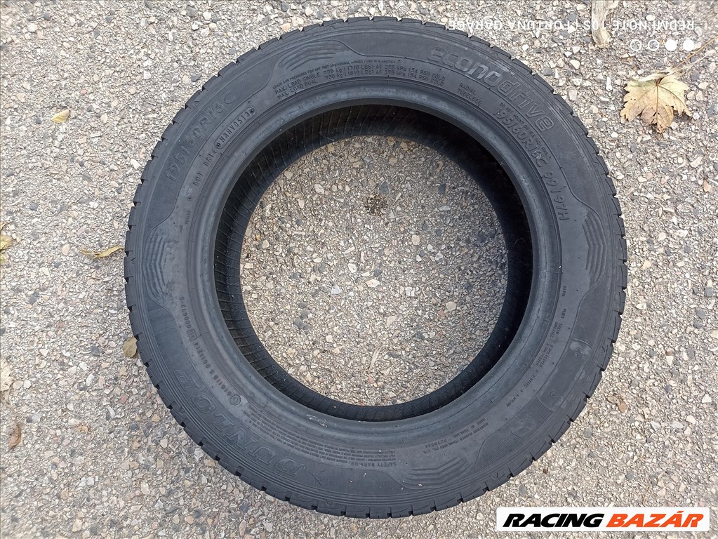 195/60 R16"C Dunlop használt nyári kisteher gumik 3. kép
