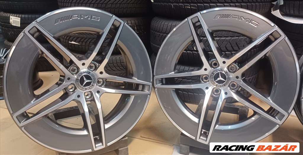 Új! Mercedes W214 E klasse AMG alufelnik 5x112 8,5x19 ET35,5 4db 5. kép