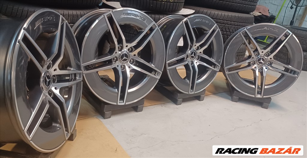 Új! Mercedes W214 E klasse AMG alufelnik 5x112 8,5x19 ET35,5 4db 9. kép