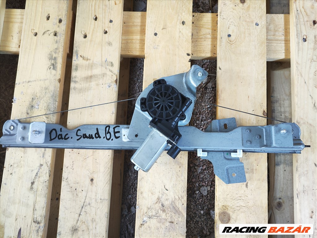 Dacia Sandero I bal első ablakemelő szerkezet motorral  82007338290 9030255 1. kép