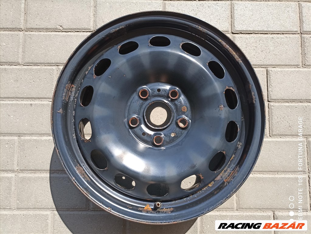 5x112 16" Volkswagen használt lemezfelni garnitúra (R437) 3. kép