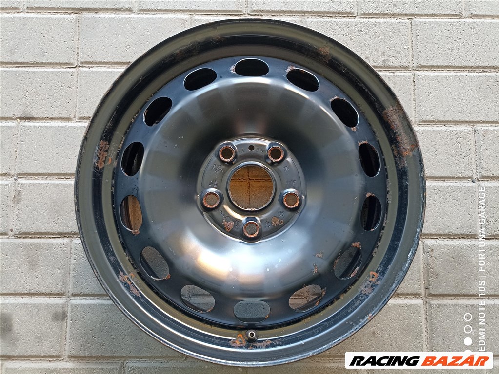 5x112 16" Volkswagen használt lemezfelni garnitúra (R437) 4. kép