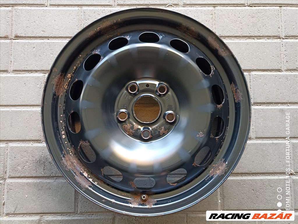 5x112 16" Volkswagen használt lemezfelni garnitúra (R437) 6. kép