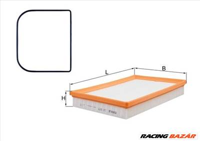MAHLE LX 977D - légszűrő SEAT SKODA VW VW (SVW)